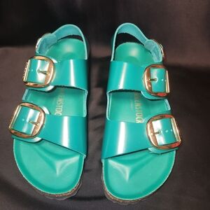 Birkenstock Milano Big Buckle Sandals Size 37